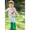 Recycled Cotton Checkered Baby T-Shirt - T-Shirts - 2