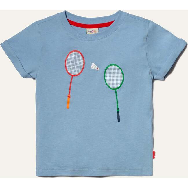 Recycled Cotton Badminton Kid T-Shirt - T-Shirts - 1