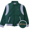 Keanu Varsity Jacket, Green - Jackets - 1 - thumbnail