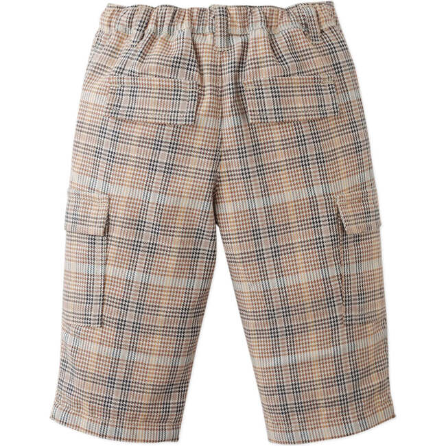 Baby Calum Cargo Pants Houndstooth, Multi - Pants - 2