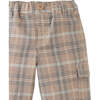 Baby Calum Cargo Pants Houndstooth, Multi - Pants - 3