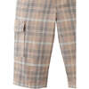 Baby Calum Cargo Pants Houndstooth, Multi - Pants - 4