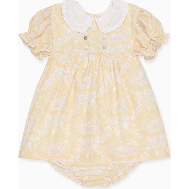 Yellow Toile Savanna Baby Girl Set
