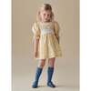 Yellow Toile Silas Girl Dress - Dresses - 2