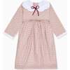 Pink Floral Stripe Alondra Girl Dress - Dresses - 1 - thumbnail