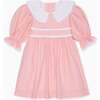 Pink Polka Dot Viviana Girl Dress - Dresses - 1 - thumbnail