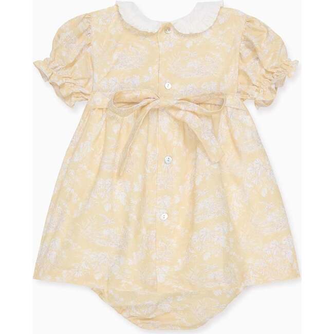 Yellow Toile Savanna Baby Girl Set - Dresses - 6