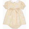 Yellow Toile Savanna Baby Girl Set - Dresses - 6