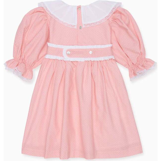 Pink Polka Dot Viviana Girl Dress - Dresses - 5