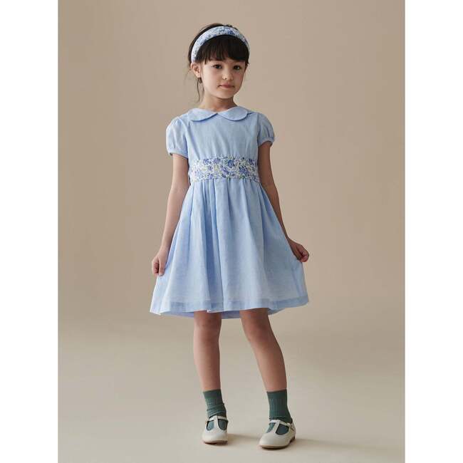 Light Blue Madeira Girl Dress - Dresses - 2