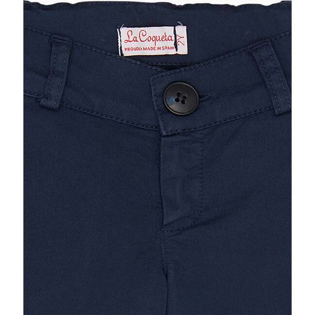 Navy Elio Boy Chinos - Pants - 4