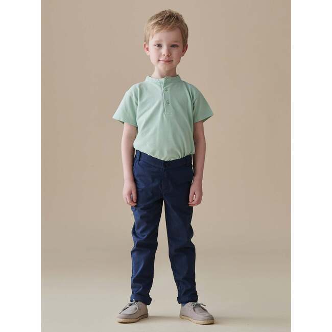 Navy Elio Boy Chinos - Pants - 6