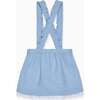 Light Blue Agata Girl Pinafore Skirt - Skirts - 1 - thumbnail