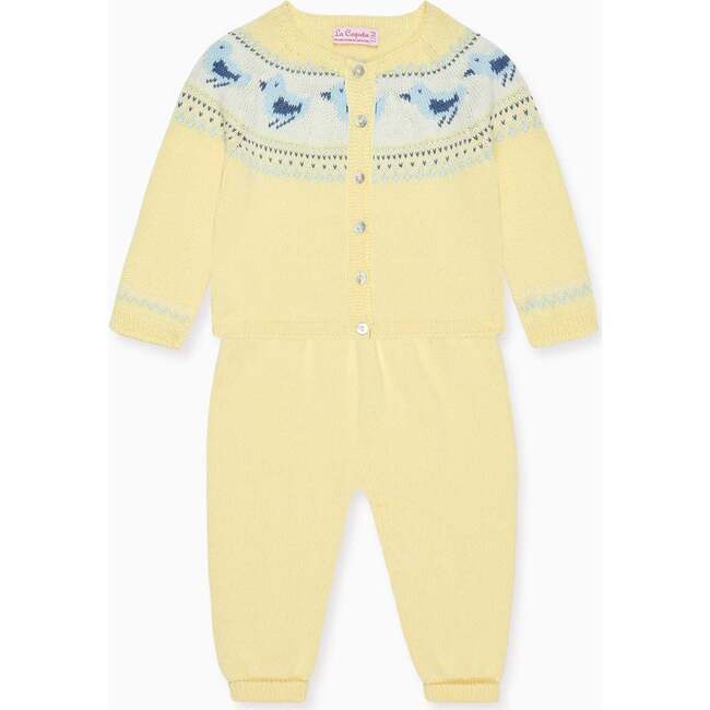 Lemon Isa Cotton Baby Knitted Set