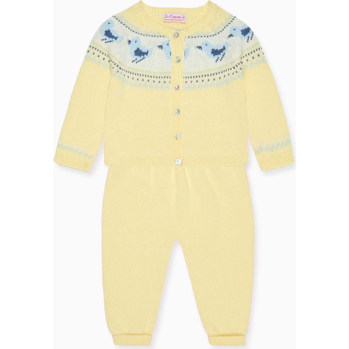 Lemon Isa Cotton Baby Knitted Set - Mixed Apparel Set - 1
