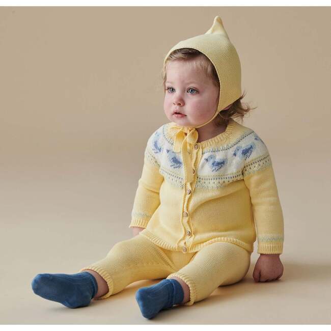 Lemon Isa Cotton Baby Knitted Set - Mixed Apparel Set - 2