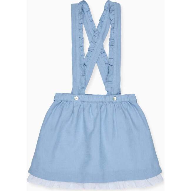 Light Blue Agata Girl Pinafore Skirt - Skirts - 5