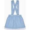 Light Blue Agata Girl Pinafore Skirt - Skirts - 5