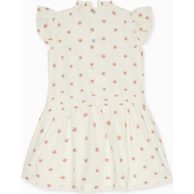 Ivory Floral Rita Girl Drop Waist Dress - Dresses - 5