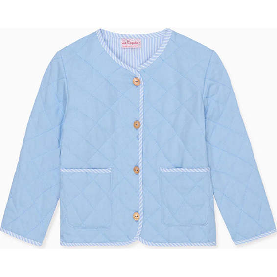 Dusty Blue Baby Jacket