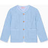 Dusty Blue Baby Jacket - Jackets - 1 - thumbnail