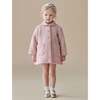 Dusty Pink Henrietta Girl Coat - Coats - 2