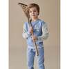 Dusty Blue Pernille Kids Tracksuit - Mixed Apparel Set - 3