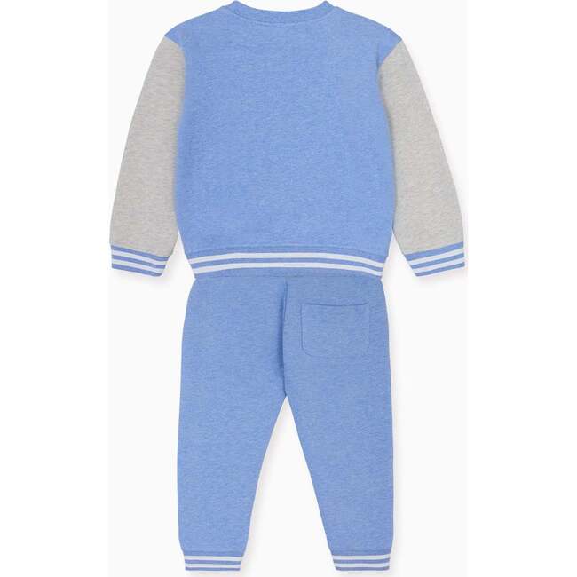 Dusty Blue Pernille Kids Tracksuit - Mixed Apparel Set - 5