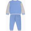 Dusty Blue Pernille Kids Tracksuit - Mixed Apparel Set - 5