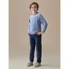 Dusty Blue Maritimo Cotton Boy Jumper - Sweaters - 3