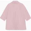 Dusty Pink Henrietta Girl Coat - Coats - 5