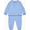 Blue Mirlo Cotton Baby Knitted Set - Mixed Apparel Set - 1 - thumbnail