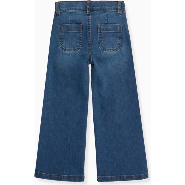 Blue Denim Enola Girl Wide Leg Jeans - Pants - 5