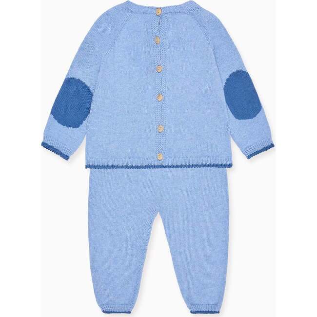 Blue Mirlo Cotton Baby Knitted Set - Mixed Apparel Set - 5