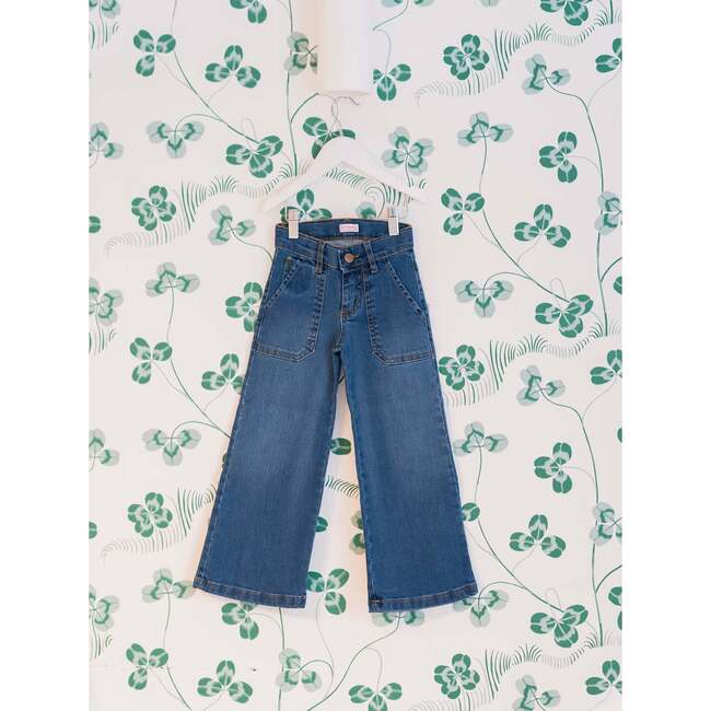 Blue Denim Enola Girl Wide Leg Jeans - Pants - 6