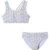 Kids Two-Piece Swimsuit, Multicolor Crochet - Two Pieces - 1 - thumbnail