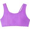 Kids Two-Piece Swimsuit, Purple - Two Pieces - 3