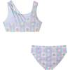 Kids Two-Piece Swimsuit, Multicolor Crochet - Two Pieces - 4