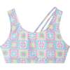 Kids Two-Piece Swimsuit, Multicolor Crochet - Two Pieces - 5