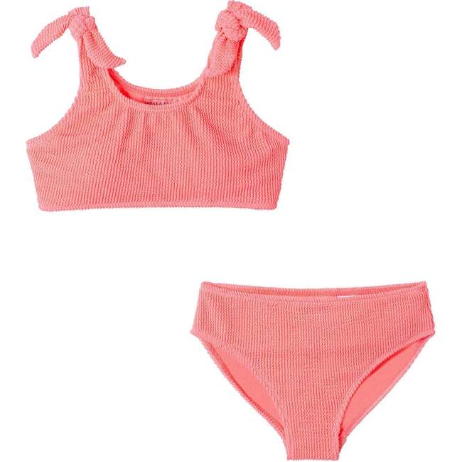 Kids Two-Piece Swimsuit, Coral