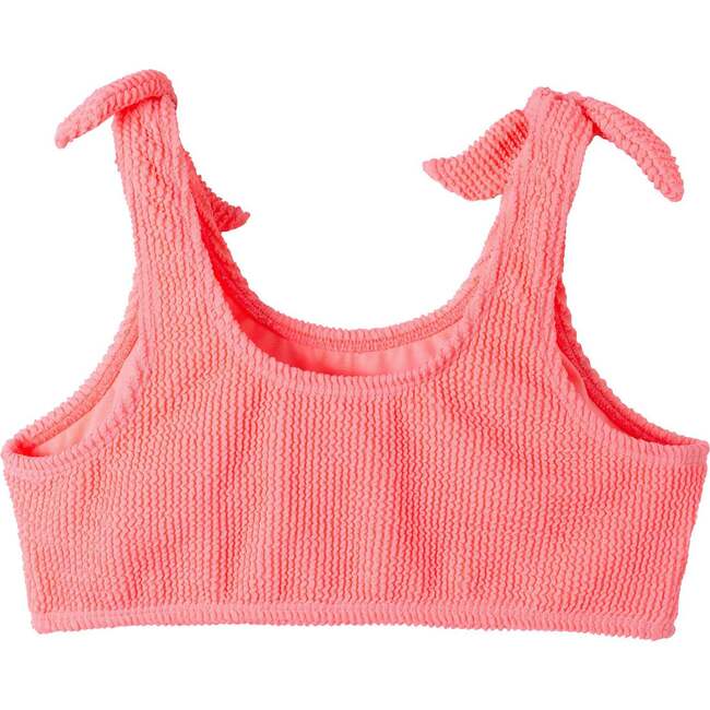 Kids Two-Piece Swimsuit, Coral - Two Pieces - 3