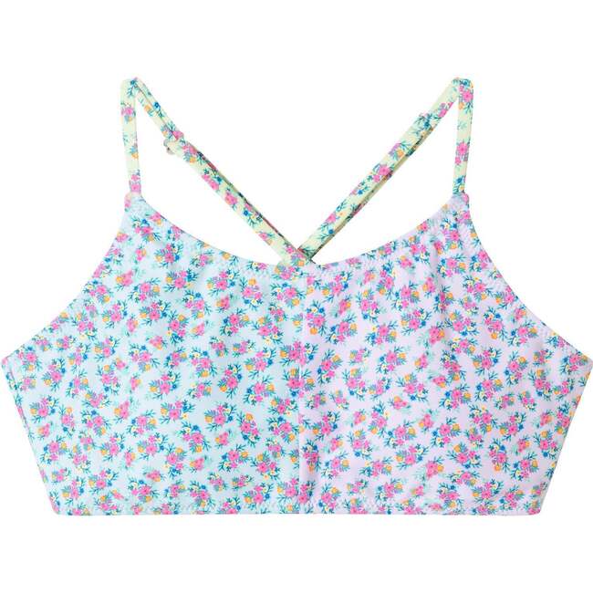 Kids Two-Piece Swimsuit, Floral - Two Pieces - 6