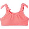 Kids Two-Piece Swimsuit, Coral - Two Pieces - 4