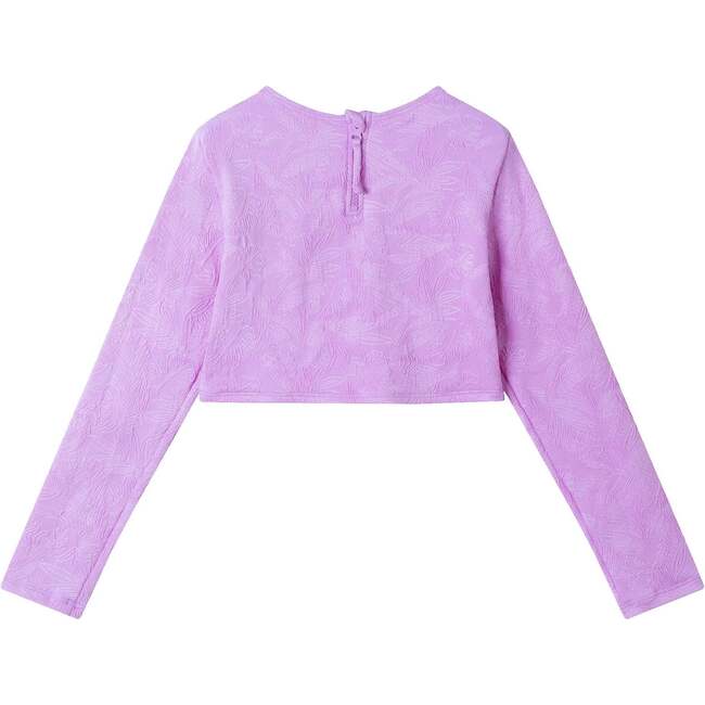 Kids Two-Piece Rashguard Set, Lavendar Breeze - Two Pieces - 5