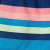 Kids Swim Trunk, Navy Teal - Swim Trunks - 4
