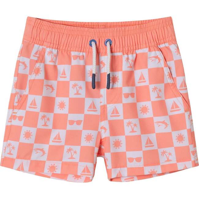 Kids Swim Trunk, Coral Cove