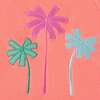 Kids Short Sleeve Rashguard Set, Tropical Charm - Mixed Apparel Set - 7