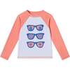 Kids Rashguard & Swim Trunk Set, Sunglasses & Beach Vibes - Swim Trunks - 3