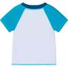 Kids Rashguard & Swim Trunk Set, Sailboat Horizon - Swim Trunks - 4