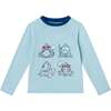 Kids Rashguard & Swim Trunk Set, Shark Characters - Swim Trunks - 3